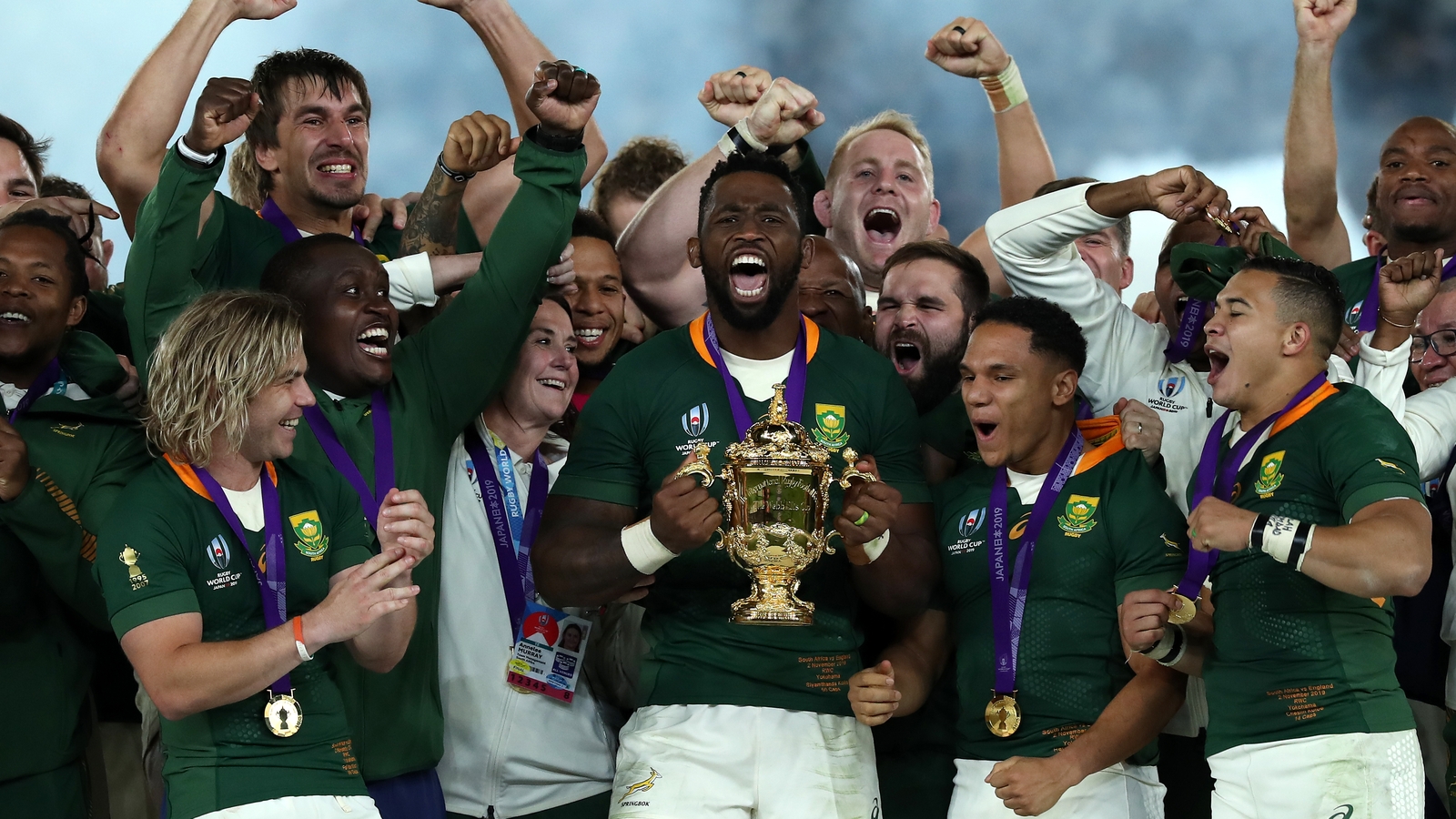 The story of the RWC: Springboks time their run in 2019