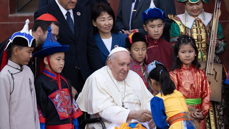 why did the pope visit mongolia