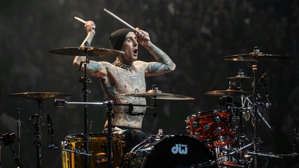 Travis Barker's 'urgent family matter' has led to several upcoming Blink-182 gigs being postponed