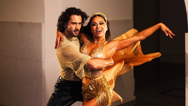 Graziano Di Prima and Katya Jones from UK Strictly Come Dancing