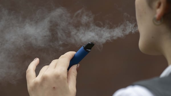 Recent research shows vaping is increasing in Ireland