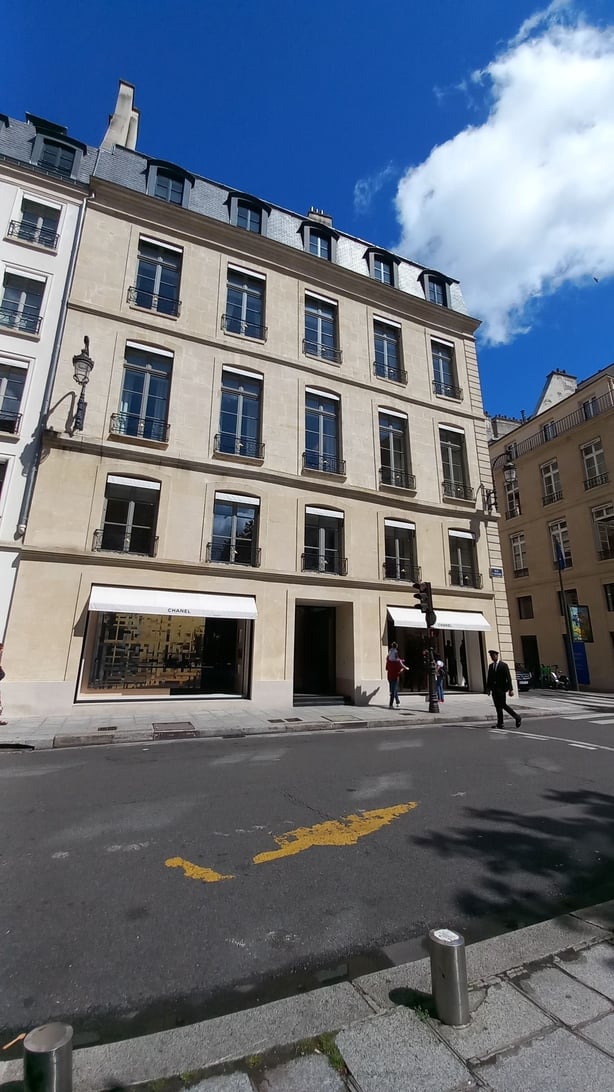 Coco Chanel's apartment sits above the flagship boutique on Rue Cambon