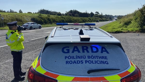 National Slow Down Day Garda Speed Check in September 2023