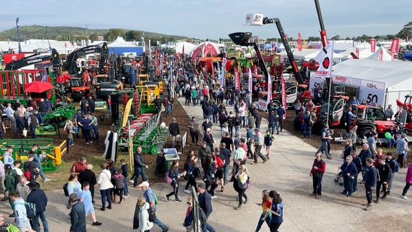 The National Ploughing Championships will return to Ratheniska this year (File pic: RollingNews.ie)