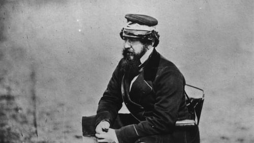 The first war correspondent takes a break from the action: William Howard Russell during the Crimean War in 1855. Photo: Roger Fenton/Getty Images