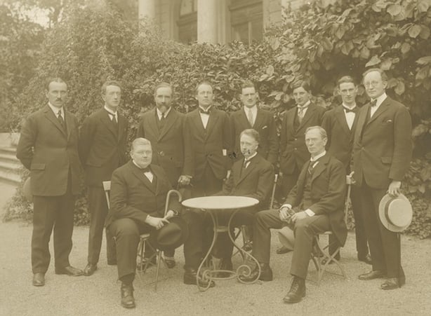 The Irish delegation to the League of Nations, September 1923 Photo: UCD Digital Library