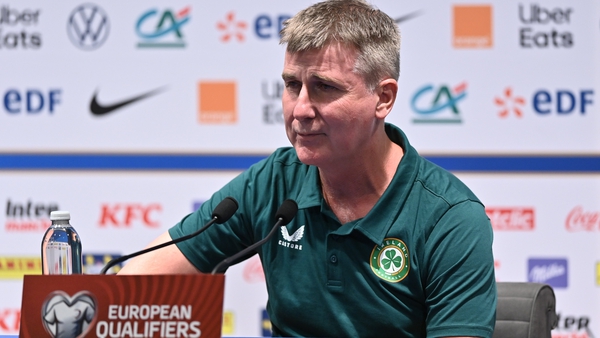 The Ireland manager speaking at the pre-match press conference in Paris