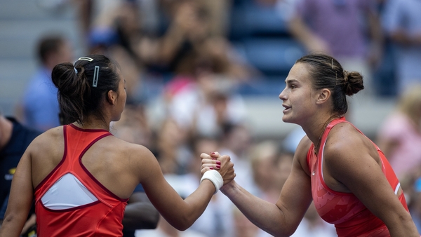 The Australian Open champion booked her place in the last four