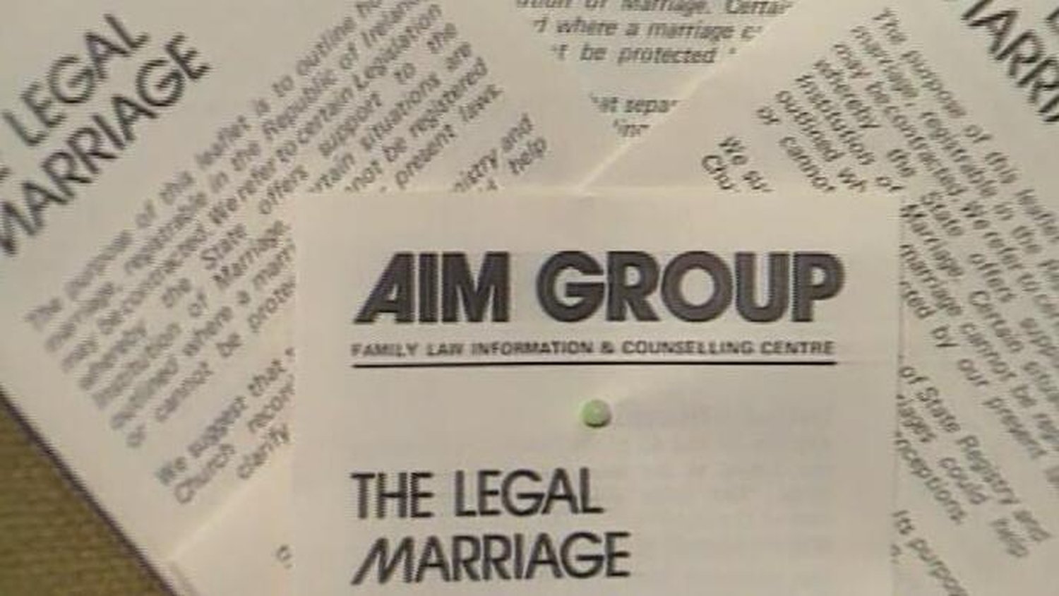 RTÉ Archives | Society | The Finance Of Divorce