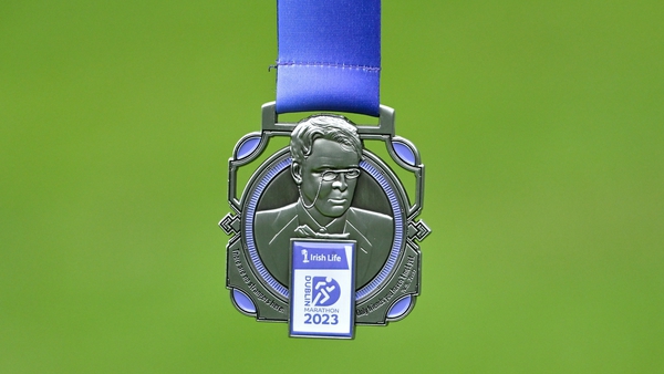 Each person who crosses the line after completing the 26.2-mile challenge will be presented with the medal