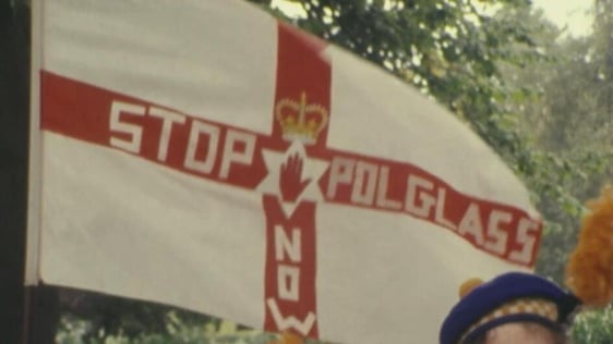 Poleglass protest (1978)