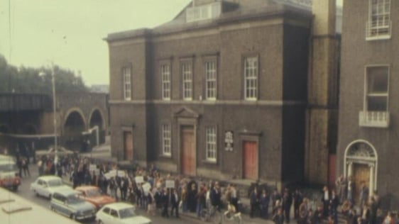 Strike at Gardiner Street Unemployment Exchange (1978)