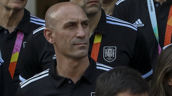 Outgoing Spanish FA president Luis Rubiales