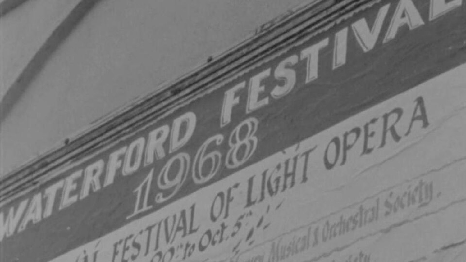 RtÉ Archives Arts And Culture Waterford Light Opera