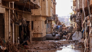 Aid arrives as Libya copes with flooding aftermath