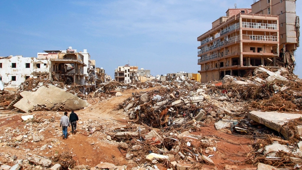 The city of Derna was destroyed