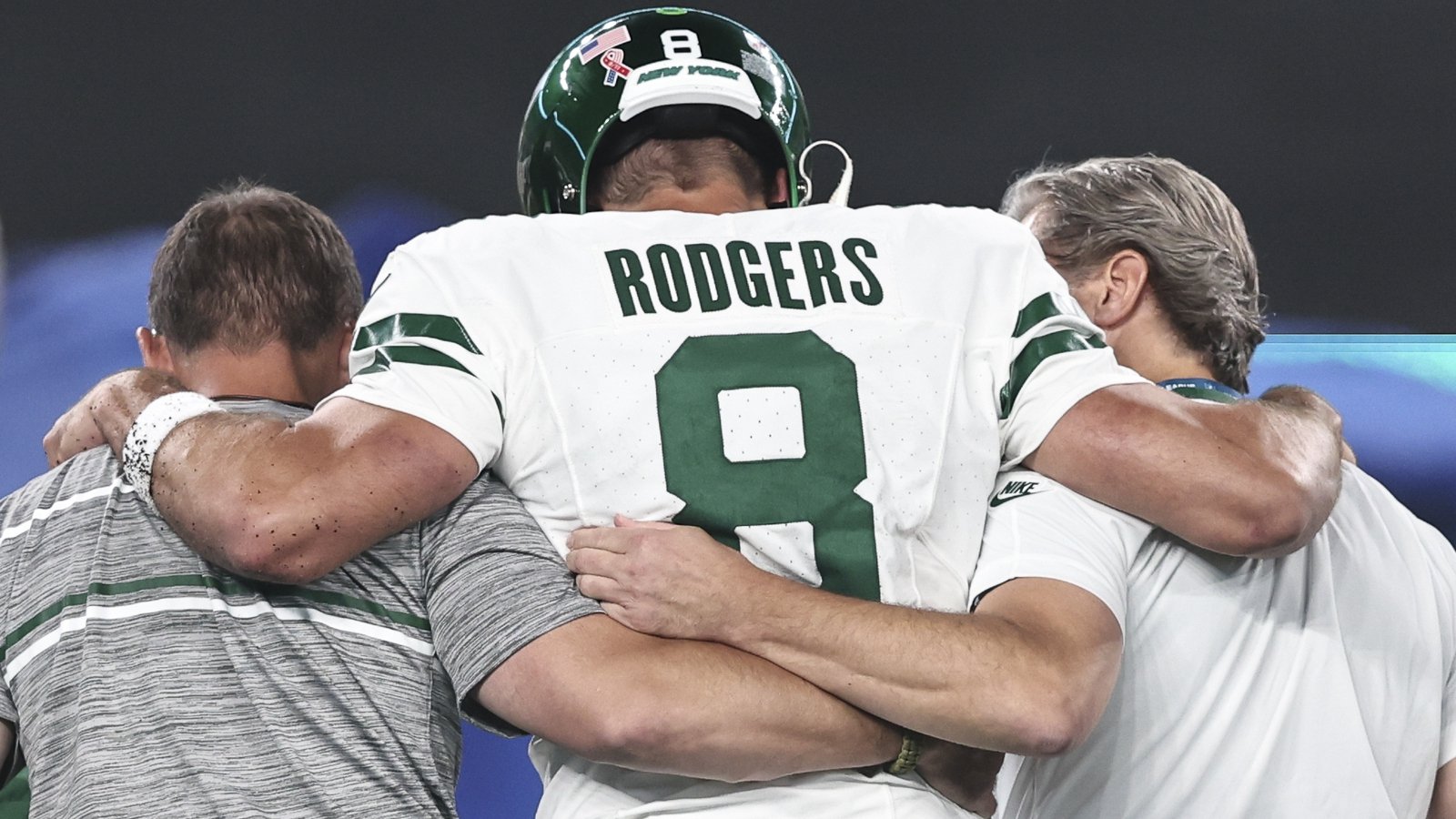 New York Jets 22-16 Buffalo Bills LIVE RESULT: MRI reveals Aaron Rodgers  has torn Achilles & quarterback out for season