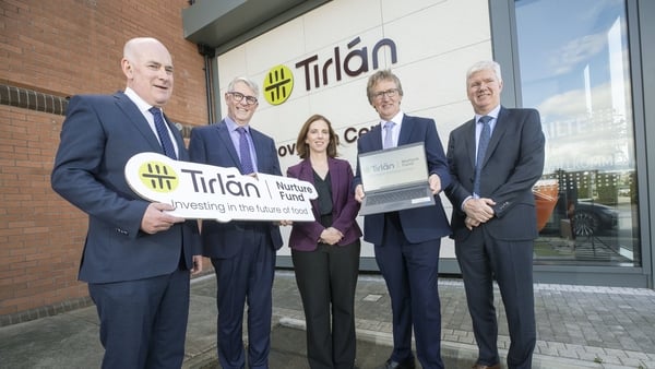 Tirlán's chief investment officer Frank Tobin, CEO Jim Bergin, Director of R&D Michelle Collins, Chairperson John Murphy and Chief Financial & Secretariat Officer Michael Horan