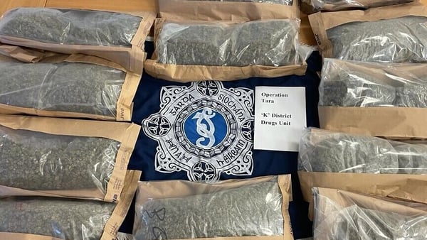 Gardaí say the suspected cannabis herb will now undergo further forensic analysis