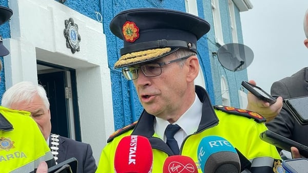Garda Commissioner Drew Harris previously said he is very disappointed with the GRA's vote of no confidence in his leadership (File image)