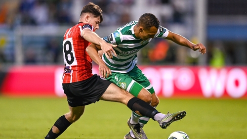 Shamrock Rovers-Derry City: os dois primeiros classificados