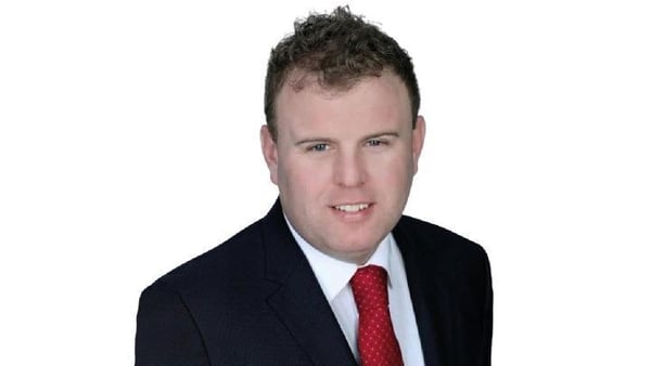 Damien O'Reilly was first elected as a councillor in the Ratoath LEA, Co Meath, in 2014 (Pic: fiannafail.ie)
