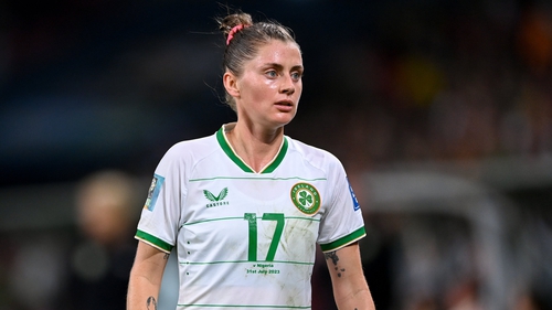 Sinead Farrelly played eight times for Ireland