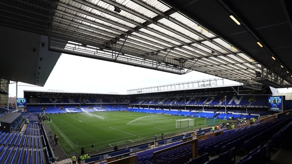 Goodison Park, the home ground Everton will leave for a new stadium at Bramley-Moore Dock in late 2024.
