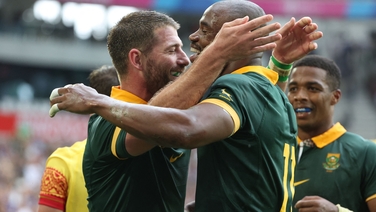 South Africa score 11th and final try against Romania