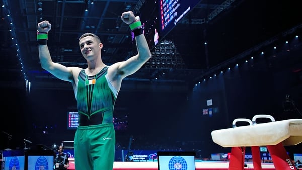 Rhys McClenaghan is through to the World Championship final