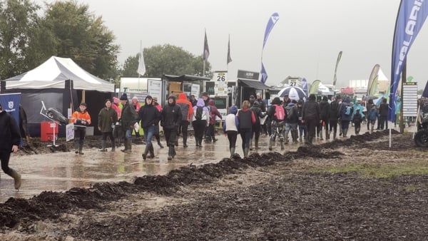 The National Ploughing Championships are taking place in Ratheniska in Co Laois