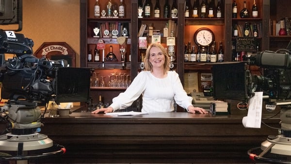 Ros na Rún series producer Marion Ní Loingsigh on the set of the longrunning Irish soap