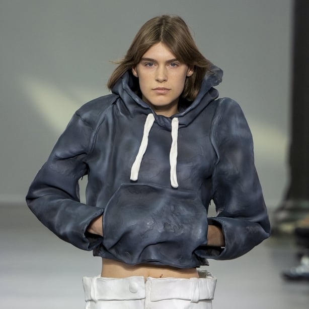 A model walks the runway during the JW Anderson Ready to Wear Spring/Summer 2024