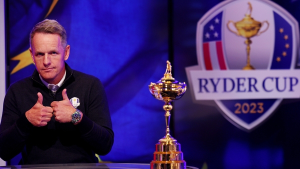 Team Europe captain Luke Donald