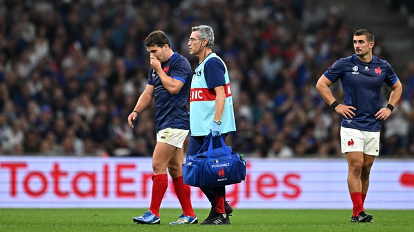 The French captain's participation in the remainder of the tournament is now in doubt