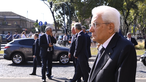 Sergio Mattarella has called for 'new solutions' on dealing with migration to Europe