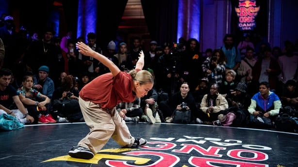 Dassy from the USA competes at the All Style Battle during the Red Bull BC One Camp USA at the Capitale in New York on november 11th, 2022 // Little Shao / Red Bull Content Pool // SI202211120656 // Usage for editorial use only //