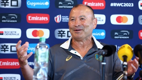 Eddie Jones won two Tests from nine in his time in charge