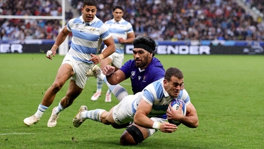 Inspirational Emiliano Boffelli shines as Argentina bounce back to overcome Samoa