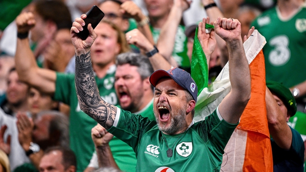 Ireland fans had plenty to cheer about after a famous World Cup win