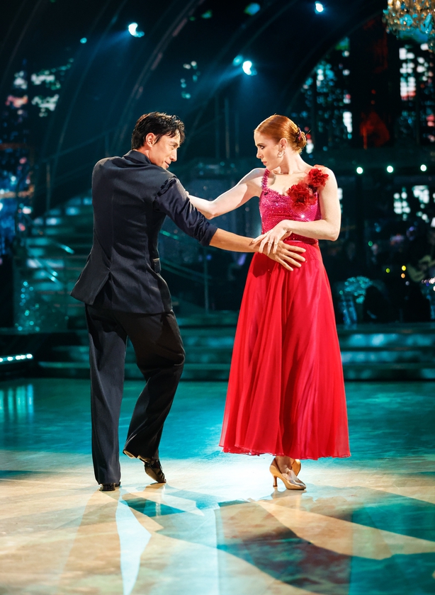 Angela Scanlon delivers 'intense' tango on Strictly