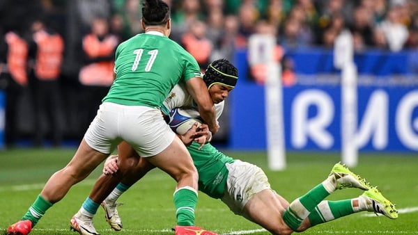 Ireland's defence was incredible against the Springboks