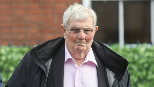 Eamon Butterly seen arriving at the Rotunda for his second day in the witness box last Friday (Pic: RollingNews.ie)