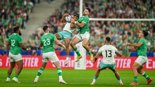 Hugo Keenan helped Ireland to a statement win in Paris