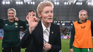Interim Ireland manager Eileen Gleeson after beating Hungary