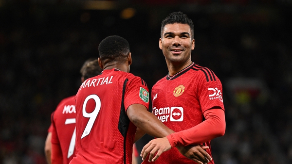 Casemiro had two goal contributions at Old Trafford