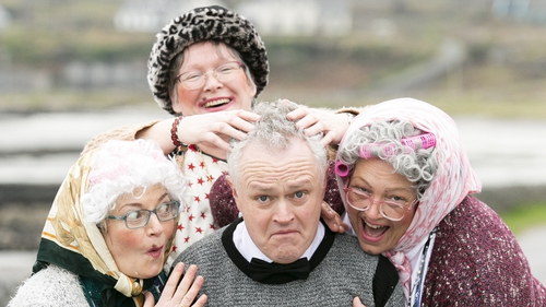 Actor Patrick McDonnell, who played Eoin McLove in Father Ted, at last year's TedFest