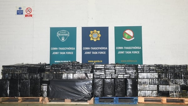 Gardaí said the seizure was the largest in the history of the State