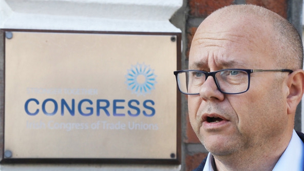 Chair of the Public Service Committee of the Irish Congress of Trade Unions Kevin Callinan said the priority objective is to secure appropriate pay measures (File Photo)