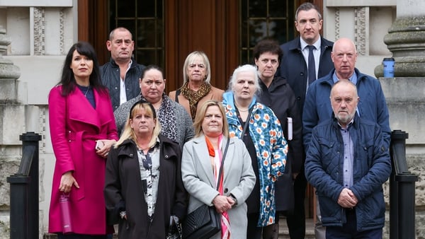 Victims' families and campaigners attended the hearing